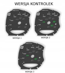 Moman 0089688089262 Одометр Porsche Cayman показує годинники MPH KMH