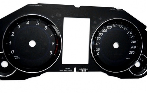Moman 0089688083437 Спідометр показує заміну Infiniti FX EX G на MPH