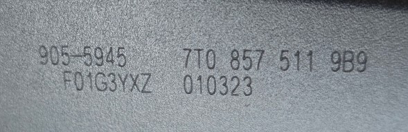 Volkswagen OE ДЗЕРКАЛО ЗАДНЬОГО ВИДУ ДЛЯ VW MULTIVAN TRANSPORTER T7 7T0868437 7T0868547 7T0857511
