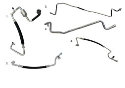 7M3820743AC 7M3820741B 7M3820729 7M3820720 7M3820722M EACS Комплект проводів для Seat Alhambra, VW Sharan (Lift), одна зона, передній