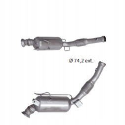 AS FD5238Q ФІЛЬТР DPF MERCEDES КЛАС V W447 2.1 CDI 2015- ЄВРО 6 4474900083 4474903700