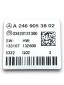 Mercedes-Benz OE MERCEDES BENZ W246 БАГАТОФУНКЦІОНАЛЬНА ПАНЕЛЬ КНОПОК A2469053802