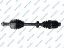 GSP 223355 Піввісь приводна pr honda accord viii (cu) 2.2 i-dtec (cu3)