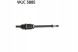 SKF VKJC 5885 Skf vkjc 5885