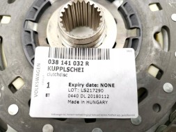 Volkswagen OE 038141032R, DWP520907OE ОРИГІНАЛЬНИЙ ДИСК ЗЧЕПЛЕННЯ VW SHARAN 7M 038141032R