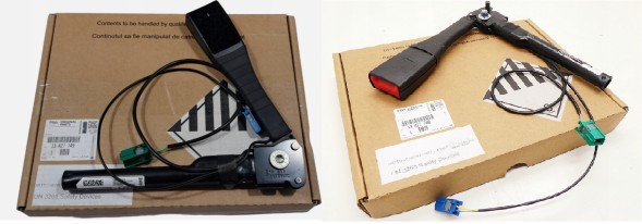 Opel OE napinacz zapinka pasa lewa przod 627599300B 13427748 17AB43 36 OPEL CORSA E 1.2 B 15р натягувач фіксатор ременя лівий передній 627599300B 13427748 + Преднатяжитель ременя безпеки CORSA E ПРАВИЙ оригінал GM