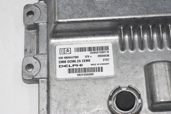 Delphi AUTO OSKAR KALWARIA ZEBRZYDOWSKA STEROWNIK CMM DCM6.2A CEMO CEM0 EXPERT III JUMPY OPEL VIVARO TOYOTA PROACE HW9809447980 27G7 9822456680 28559438 БЛОК УПРАВЛІННЯ ДВИГУНОМ PEUGEOT EXPERT III CITROEN JUMPY 9809447980 27G7