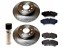 Maxgear ALL9098A Диски колодки VW TRANSPORTER T4 1990-1996 ФРОНТ 260мм х 16мм Повні 14"