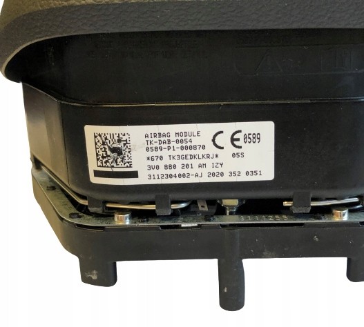 Skoda OE 3V0880201AM Skoda octavia 4 3v0 airbag подушка водія