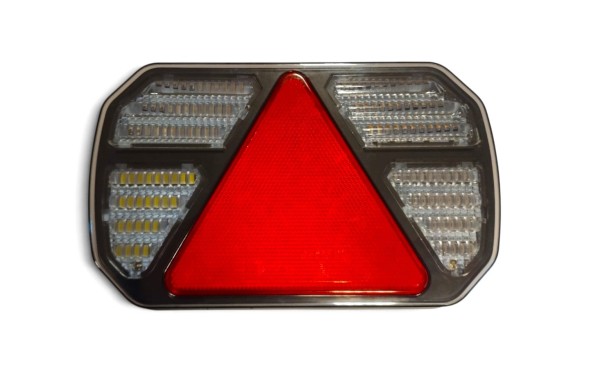 TT Technology TT.12603B-CAN BLACK Світлодіодні задні комбіновані ліхтарі бездротові CAN BLACK з трикутником 12-24V
