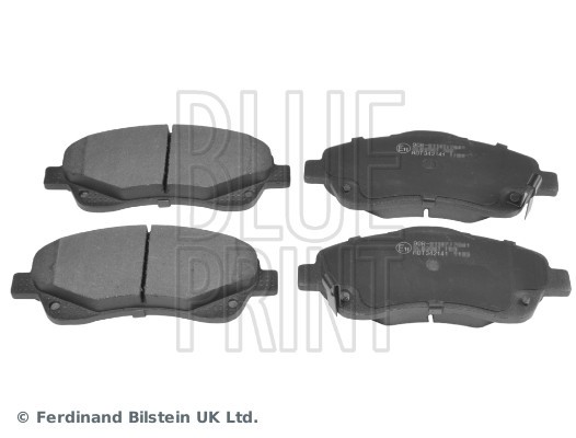 ADT342141 BLUE PRINT Комплект гальмівних колодок з 4 шт дисків