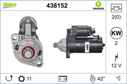 Valeo 438152 Стартер новий - valeo 438152 - valeo 438152