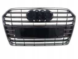 PA 4G0853651AE Передня решітка радіатора PA чорна для Audi A6 C7 Lift 2014-2018 передня частина