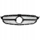 Китай 20026-12 ҐРАТКА РАДІАТОРА MERCEDES C KLASA W205 19- LIFT DIAMOND ЧОРНА