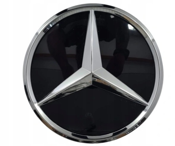 Китай 20026-12 ҐРАТКА РАДІАТОРА MERCEDES C KLASA W205 19- LIFT DIAMOND ЧОРНА