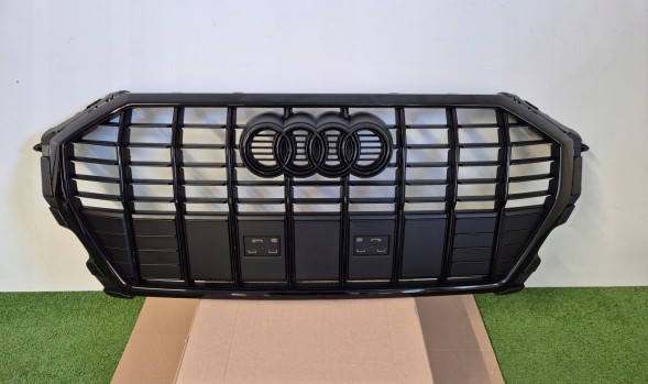 Audi OE 83F853651 02 Q3 Czarny black Чорна решітка радіатора переднього бампера Audi Q3 II 83A 83F S-line