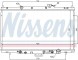 Nissens 68106 Охолоджувач води - nissens 68106