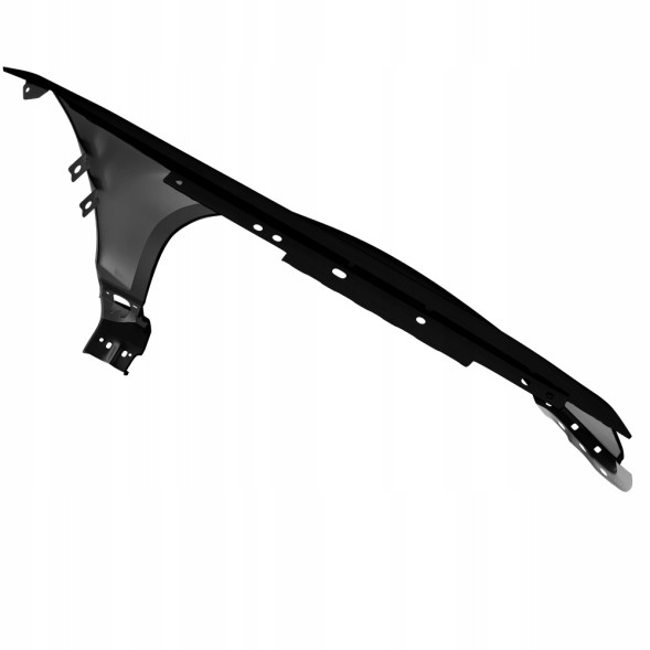 282094566 BLU Крило AUDI A3 8P LY9B ліве чорне 03-08 переднє оцинковане