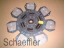 AD BRAKE VIC-208647 Диск зчеплення 332 0008 19 для JOHN DEERE 1640, 2040, 2040F, 2040S, 2140,