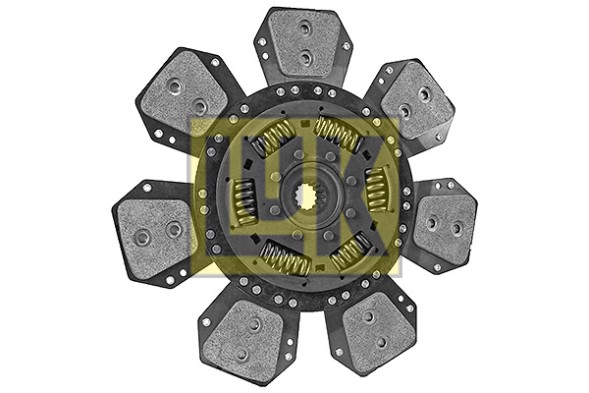AD BRAKE VIC-208647 Диск зчеплення 332 0008 19 для JOHN DEERE 1640, 2040, 2040F, 2040S, 2140,