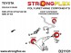 Strongflex 5902553576818 Комплект передньої спортивної підвіски - Toyota Celica