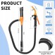 AD BRAKE B0F3X56QFF ЕЛЕКТРИЧНИЙ ПЕРЕКАЧУВАЛЬНИЙ НАСОС ДЛЯ БЕНЗИНУ, ОЛИВИ, ВОДИ 9 Л/ХВ (2,4 ГАЛ/ХВ) ЖИВЛЕННЯ ВІД БАТАРЕЙОК