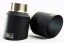 WLM Customs WLM-BLK101S WLM 101 мм чорний скошений вихлопний наконечник
