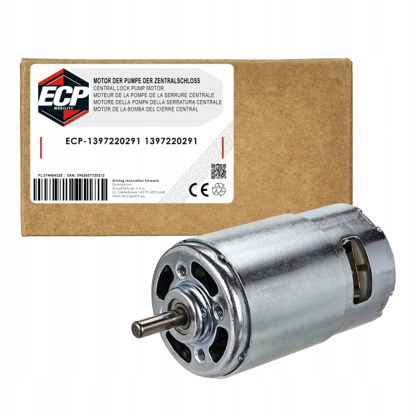 ECP MOBILITY 1397220291 - МОТОРЧИК НАСОСА ЦЕНТРАЛЬНОГО ЗАМКА - W216 W220