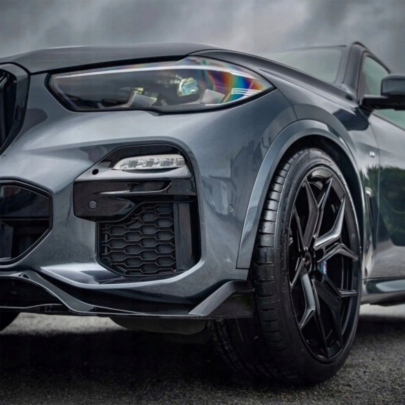 Китай Splitter, Progi, Dyfuzor, Lotka BMW X5 G05 2019-2023 Комплект накладок BMW X5 G05 M-пакет, чорний глянець, спойлер, накладка
