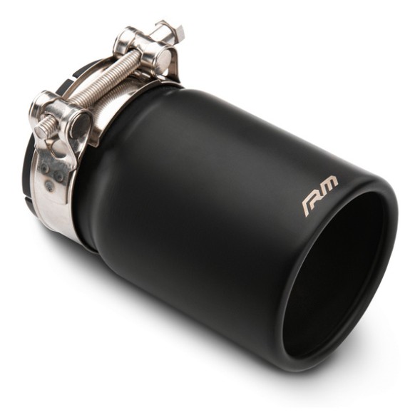 RM Motors KPZCC/SPORT/76/63 Наконечник вихлопу SPORT - прямий, закруглений, чорний