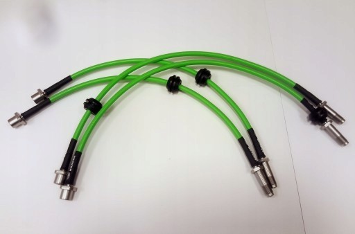 Pizza Brakes Przewody hamulcowe w stalowym oplocie Audi A4 B8 Гальмівні дроти в сталевому обплетенні Audi A4 B8