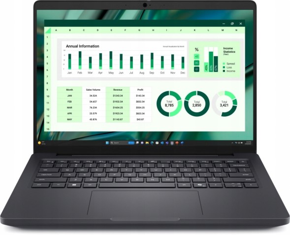 Китай WEW-SC-AB-RNDELBW4IMWD005 Робоча станція Dell Pro Max 14 MC14250 Win 11 Pro 16GB/512GB FHD+ WiFi/Blue