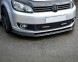 Omtec 7534355 Б/у накладка переднього бампера хокейний дифузор для VW VOLKSWAGEN CADDY 2010-2015