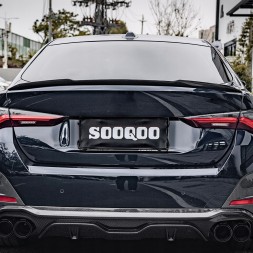Китай T-159 Карбоновий Спойлер-Крило на Багажник BMW G26 в Стилі SQ (Сухий Карбон)