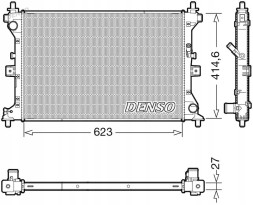 Denso DRM47039 Охолоджувач води drm47039 denso