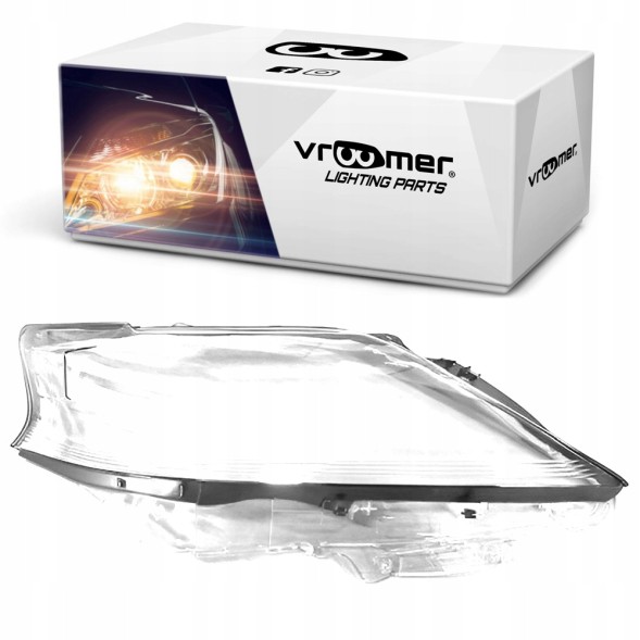 Vroomer LC-RX-III-AL10-RX450-LED-12-R Скло фари (лінза) для Lexus RX III RX350 RX450h (рестайлінг) 2012-2015, праве