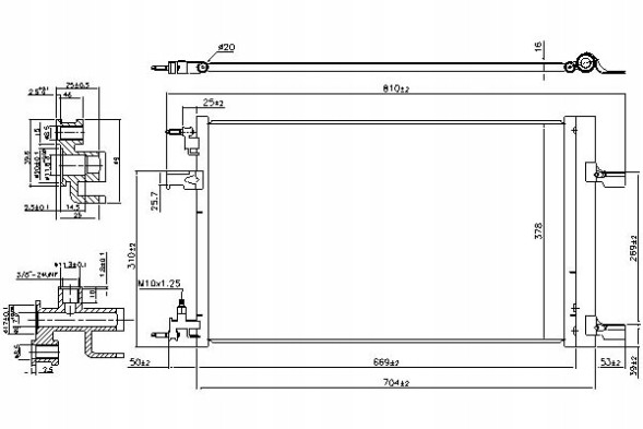 Nissens 86219752 NIS Nis940533 охолоджувач кондиціонера (з осушувачем) оп + помічник водія #33