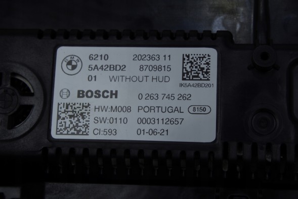 BMW OE 8723301 8788846 9498998 5A42BD2 ЛІЧИЛЬНИКИ ГОДИННИКІВ LED BMW G05 G06 G20 G11 G30 G31