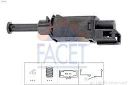 7 1143 FACET Вимикач стоп сигналу