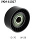 VKM 61017 SKF Шків
