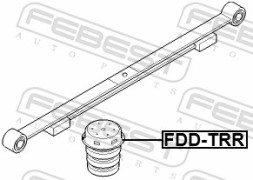 FDD TRR FEBEST Відбійник амортизатора