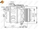 NRF 32465 Компресор кондиціонера 32465 nrf bmw 3