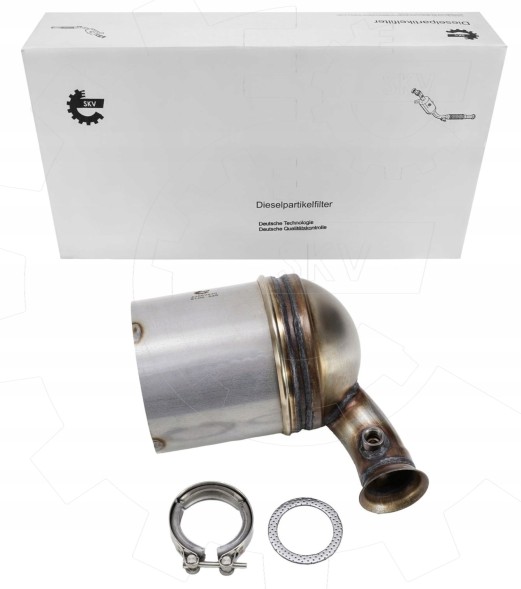 ESEN SKV CITROEN C3 II DS3 PEUGEOT 206 207 208 2008 1.4 HDi filtr cząstek stałych DPF 1606857180 CITROEN C3 DS3 PEUGEOT 206 2008 1.4HDi фільтр сажі DPF 1606857180