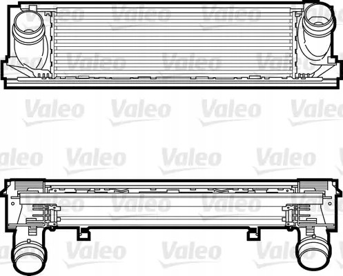 Valeo 818263 Охолоджувач повітря інтеркулер 818263 valeo bmw 1