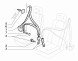 Fiat OE 0470274 43594 0001971 ORYG. FIAT SEICENTO РЕМІНЬ БЕЗПЕКИ ЛІВИЙ ПЕРЕДНІЙ НАТЯГУВАЧ ОРИГ