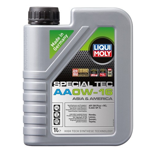 21326 LIQUI MOLY Моторна олива Liqui Moly Special Tec AA 0W 16 1л