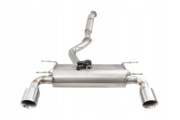 Xforce ESBRZ1VKCS Вихлопна система cat-back 2,5 дюйма з глушником Varex, Toyota GT86 Subaru BRZ