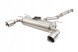 Xforce ESBRZ1VKCS Вихлопна система cat-back 2,5 дюйма з глушником Varex, Toyota GT86 Subaru BRZ