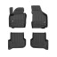V-maxzone Part VIC-258228 Гумові килимки 4 шт. для SEAT ALTEA