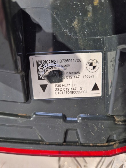 BMW OE markuss-H3736911706 Задня ліва фара в крило H3736911706 BMW 3 серії F30 рестайлінг LCI